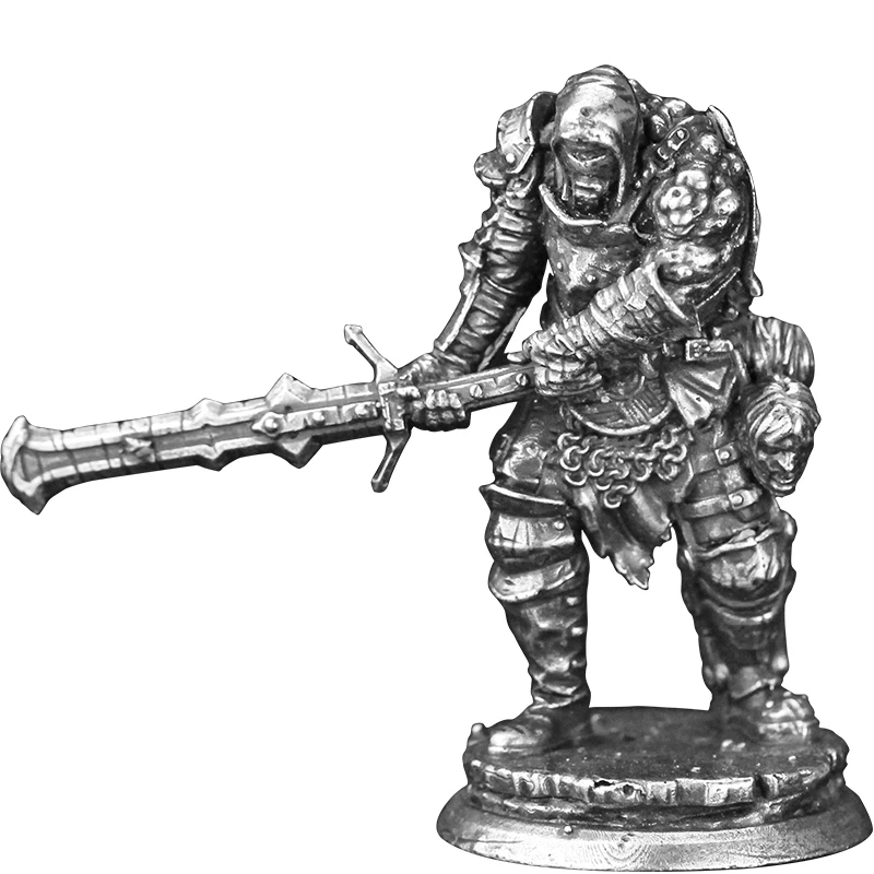 Metalowy model żołnierza Cupronickel Figurki akcji Prezenty Dekoracje Gra planszowa Miniaturowa ozdoba Akcesoria Zabawki do wnętrza samochodu