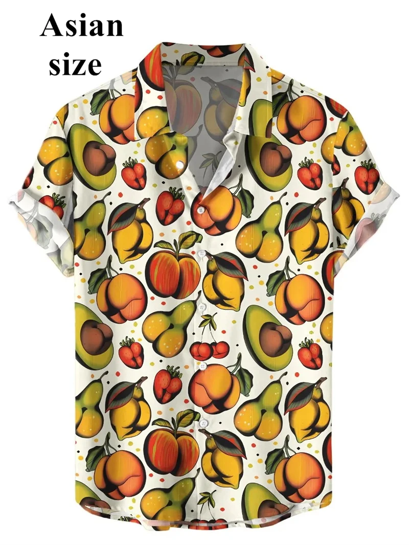 

Summer Harajuku New 3D Printing Men Shirts Sexy Patterns Short Sleeve Button Shirts Street Wear Men Women Fashion Cool Blouses