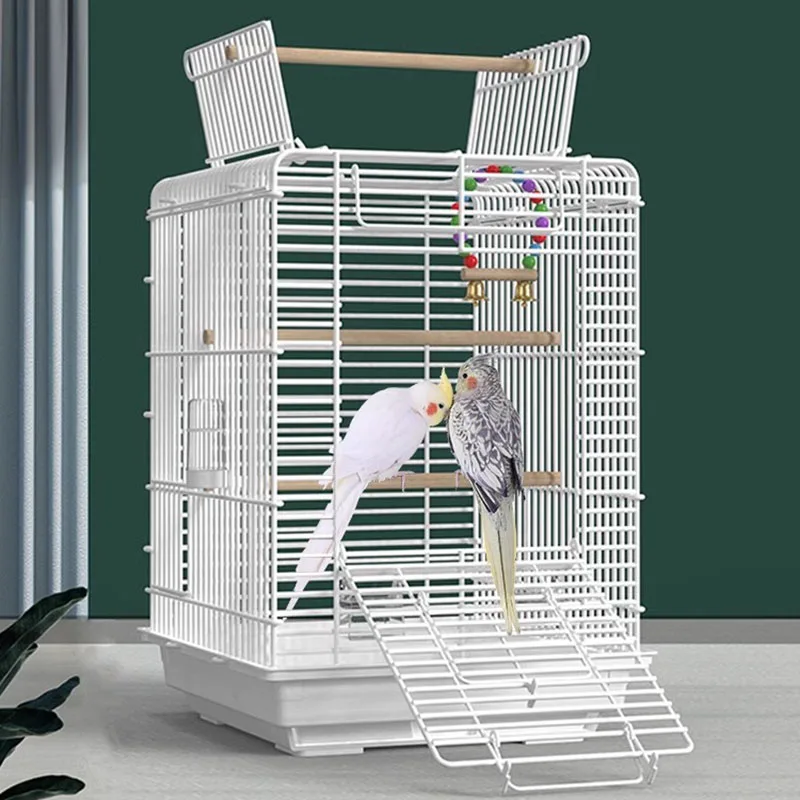 Hamster Hammocks Bird Cages Parrot Budgie Stuff Nesting Stand Bird Cages Decors Feeder Vogelkooi Accessoires Pet Products