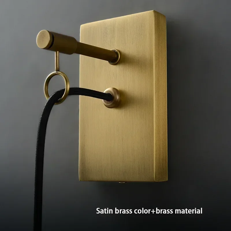 

Modern Luxury Copper Wall Lamp LED Bedroom Living Room Headboard Background Decoration Light Creative All Design