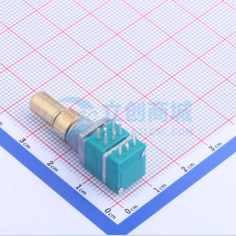 Résistance et potentiomètre réglables, Japon ALPS, RK0972310C08, 10 kΩ ± 20%, 5 pièces par unité