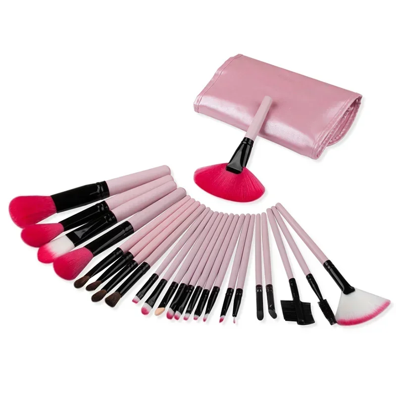24Pcs Makeup Brushes Set Blush Powder Brush Face Eye Full Makeup Brush Set Professional Make Up Cosmetic