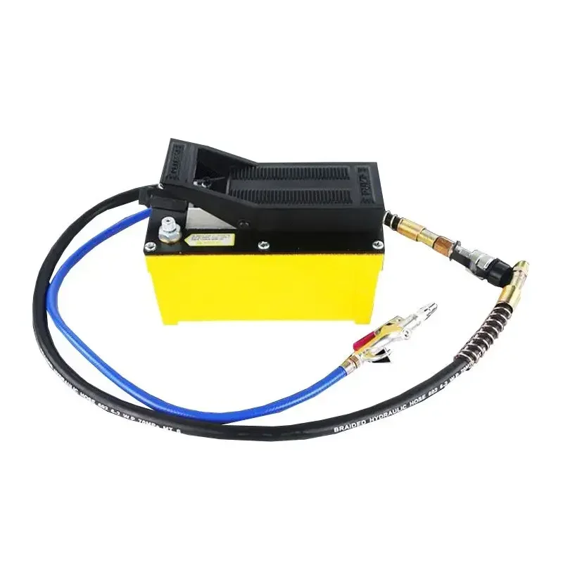 HHB-70BQ 1.7L Pneumatic Hydraulic Foot Pedal Pump Air Foot Pump 1700CM3 For Automobile Sheet Metal Beam Corrector NEW