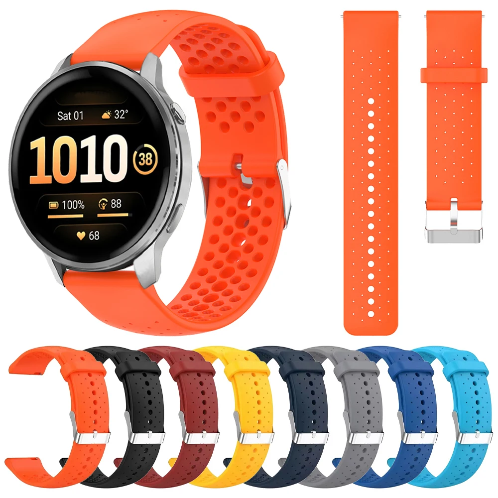 Sport Silikon Band 20mm 22mm Für Garmin Venu 4 45mm 3 Sq 2 Strap Für Garmin Forerunner 265 255 165 570 Vivoactive 5 6 Armband