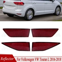 Rear Bumper Reflector Brake Lamp For Volkswagen VW Touran L 2016 2017 2018 Bumper Fog Light Stop Lamp False Decorative Light
