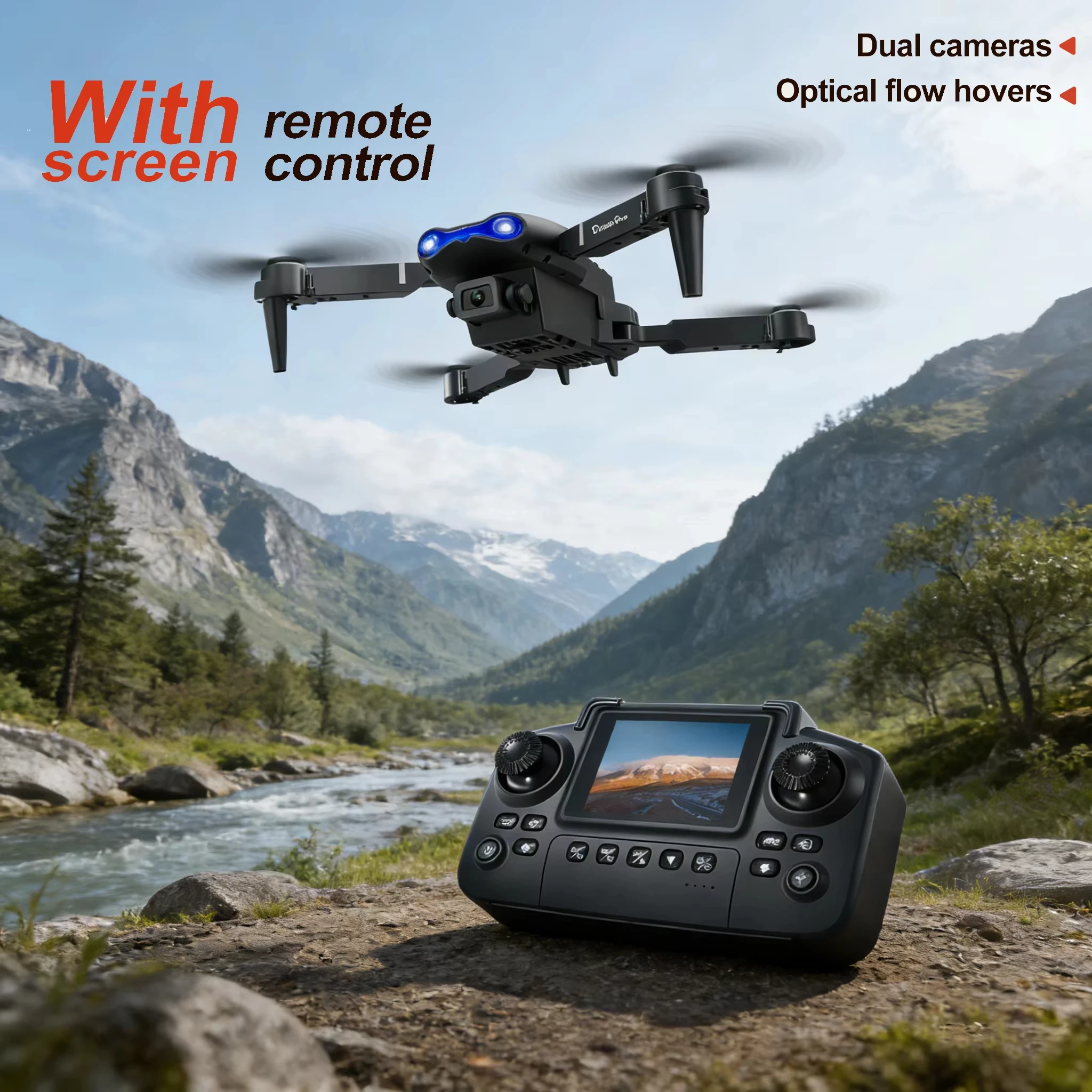 โดรนมุมกว้าง 6K รุ่น Professio - Drone Camera Wide Angle บทวิจารณ์และราคา