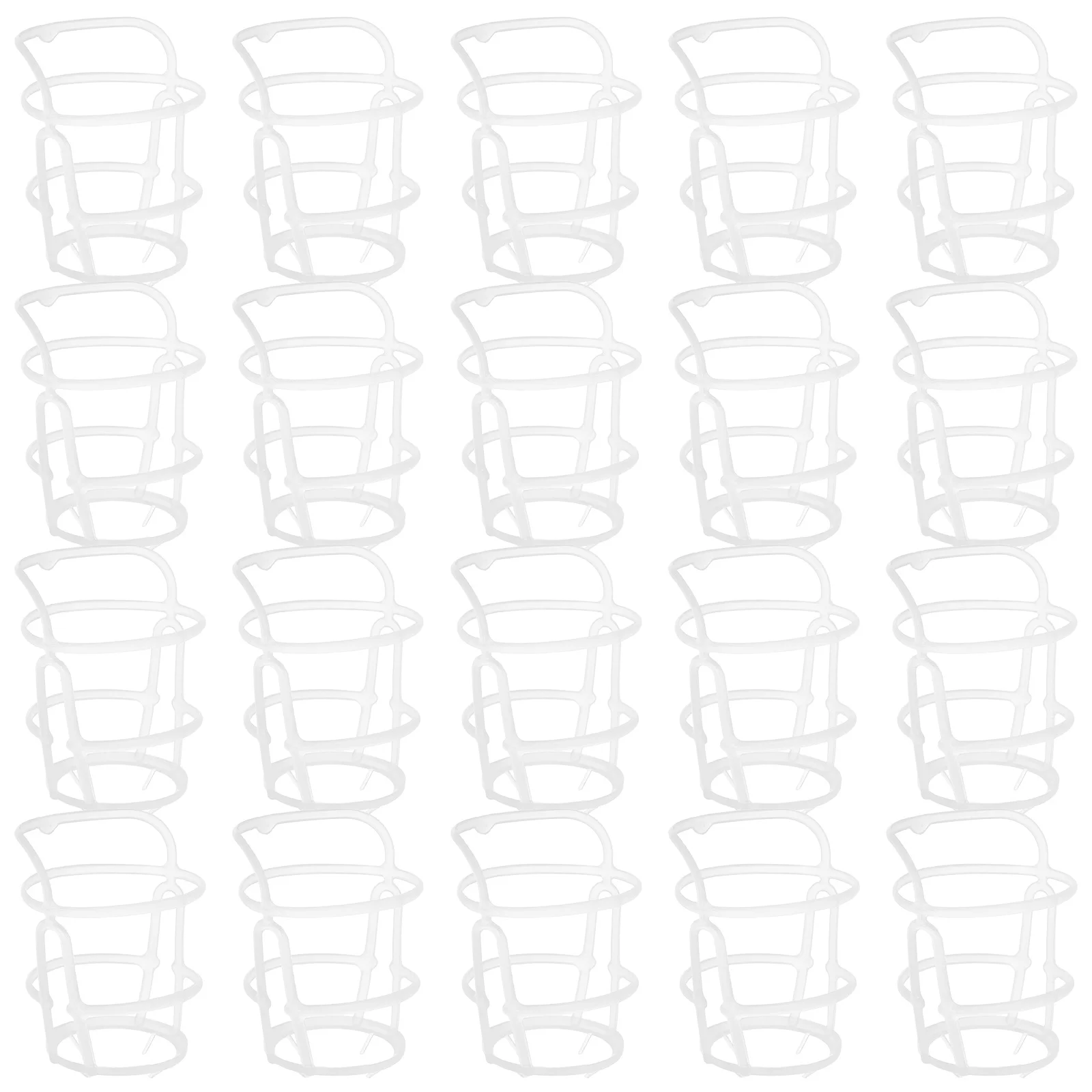 

20PCS Saline Bottle Hanging Nets Plastic Drip Covers Water Bottles Nets Infusion Bottle Nets for Secure Bottle Hanging and Drip