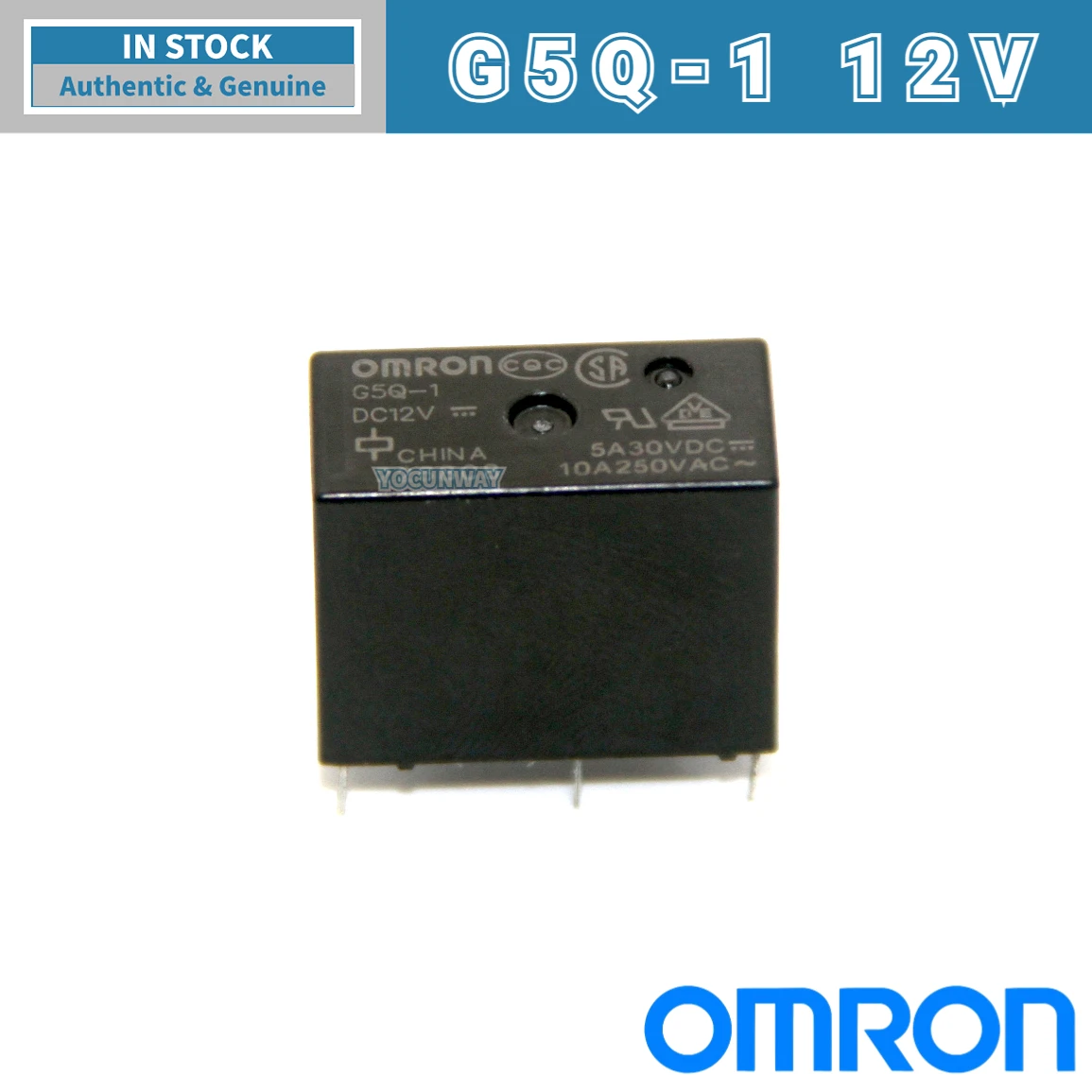 New Authentic Original OMRON PCB Power Relay G5Q-1 14 1A 1A4-5VDC 12VDC 24VDC DC12 5 24V 5PIN 4pin 10A 5A