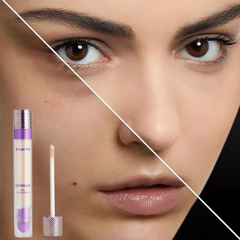 Vloeibare Foundation Concealer Waterdichte Olie-Controle Concealer Basiscrème Bedekken Donkere Kringen Huidverzorging Nieuwe Crème Gezichtsmake-Up