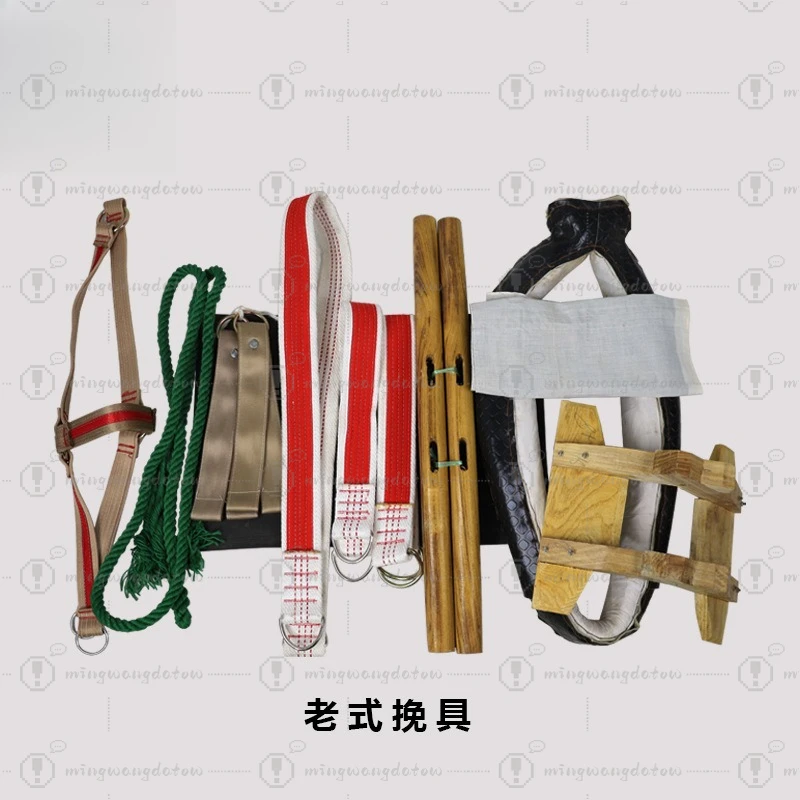Traditional Leather Horse Harness, Durable Old Style Cart & Carriage Harness, Equestrian Tack & Carriage Accessories