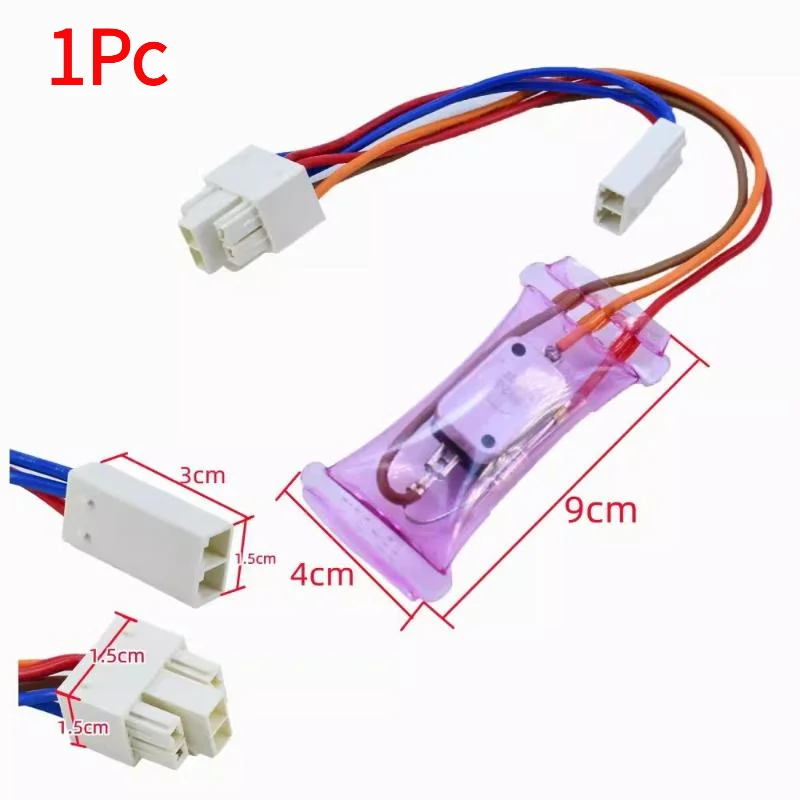 1Pc Refrigerator Defrost Thermostat N12-5 Action AC250V 10A Bimetal Defrost Thermostat Temperature Control Short Line 11cm.