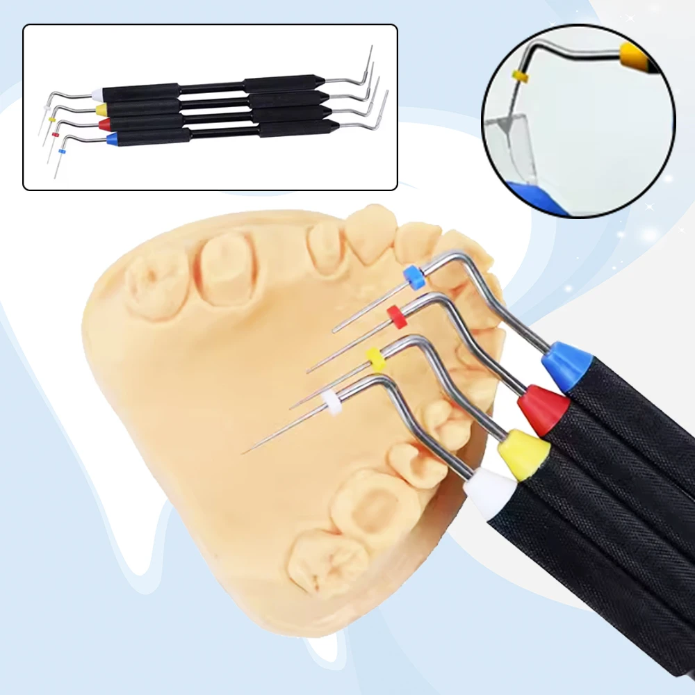 

Стоматологический эндодонтический ручной затыбок для заполнения корневых каналов, вертикальной конденсации, эндо-инструмент из нержавеющей стали