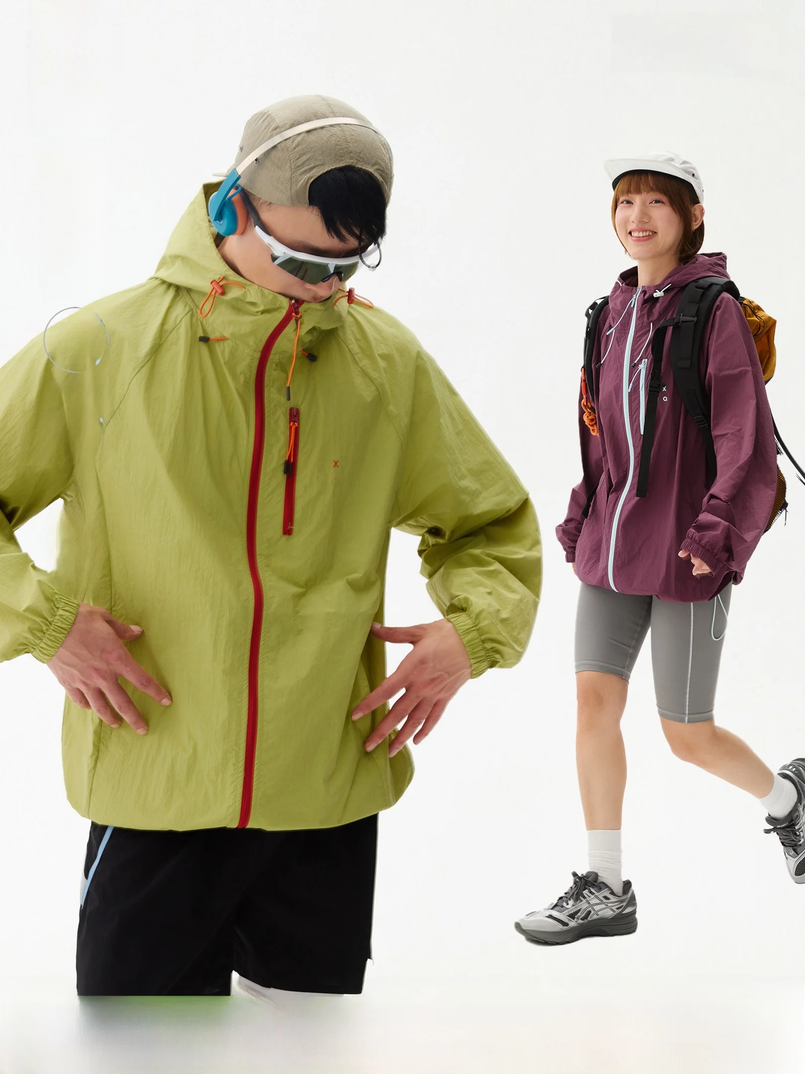 

Owowx Outdoor Mountain Series UPF50: Дышащая легкая спортивная футболка для походов с защитой от солнца (UPF50), тонкая, в стиле колор-блок