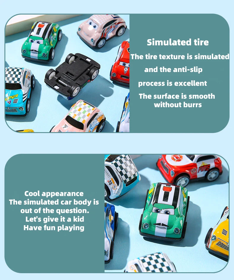 20 Stück Mini-Legierungsautos, Spielzeugautos, Jungen-Spielzeug, Auto-Spielzeug, Rückprallautos, Trägheits-Mini-Simulations-Rennautos, Blechautos – Detail 5