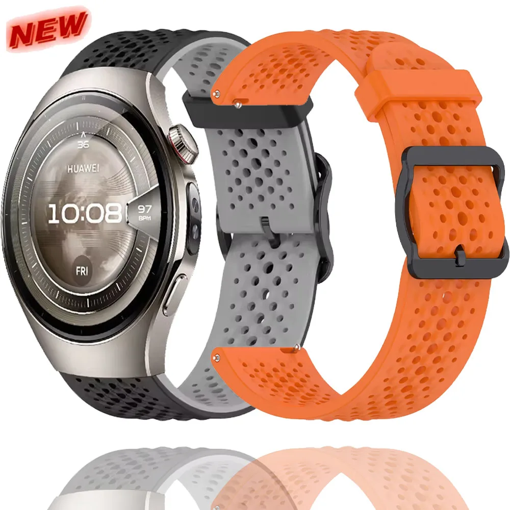 20mm 22mm Silikonarmband für Huawei Watch 5/4/GT6-5-4-3 Amazfit Balance 2/Active 2/Bip 6 Komfortables Band für Xiaomi S4-3 Correa