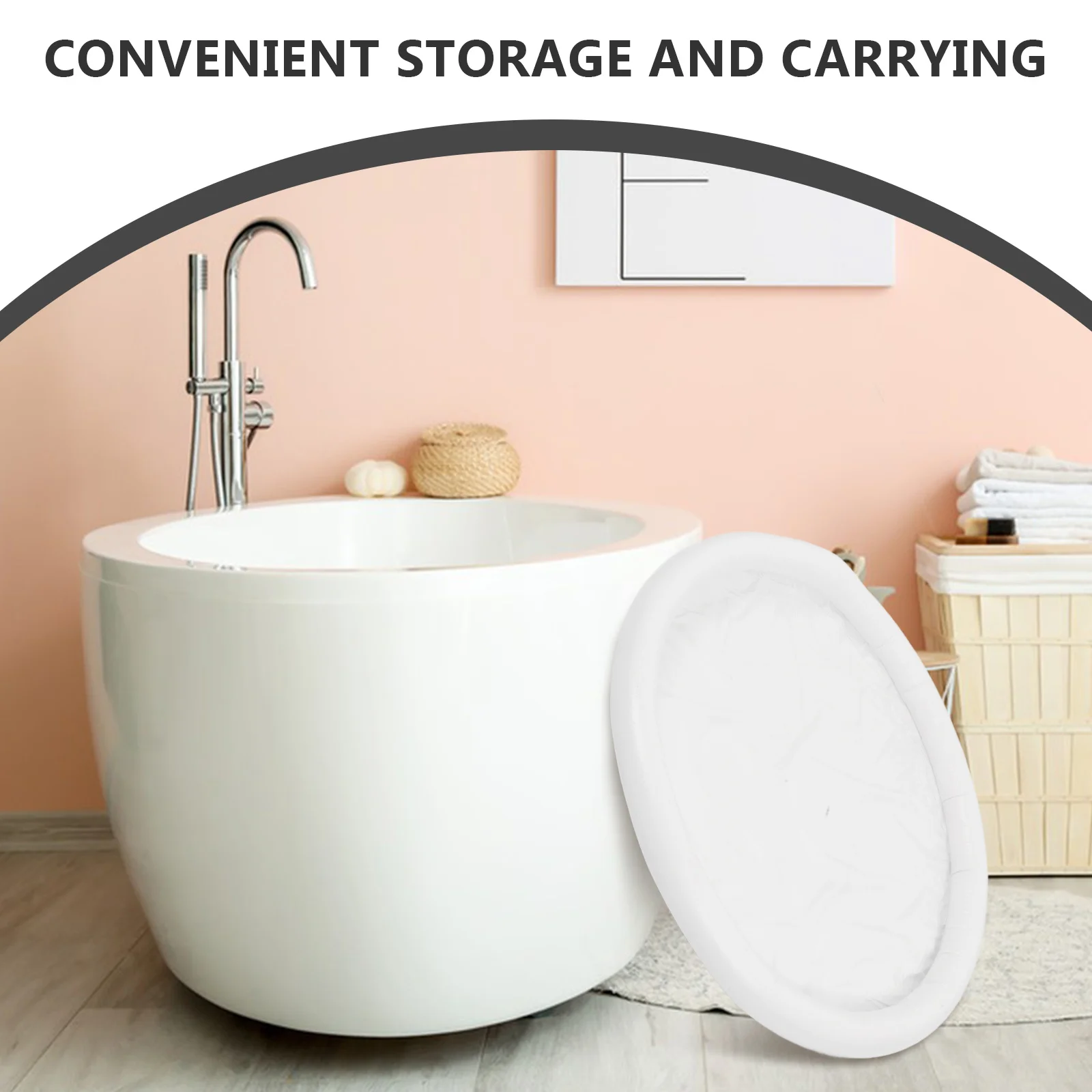 نفخ حمام حوض غطاء طوي غطاء بولي كلوريد الفينيل ل المحمولة تمرغ حوض الاستحمام حمام الجليد للطي سبا غطاء الاستحمام حوض هود الأنابيب #2