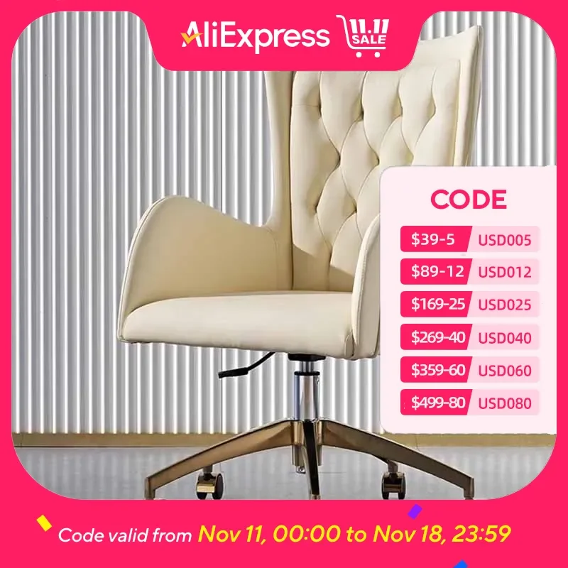 

Back Support Office Chair Executive Waterproof Living Room Mobile Office Chairs Ergonomic Comfy Sillas De Oficina Furniture