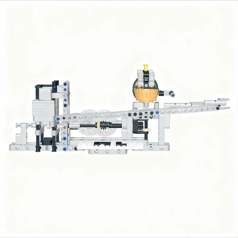 445pcs MOC Technical GBC.PL 60 Model Building Blocks Christmas Gift Construction Display Creative Assemble Idea Art Collection