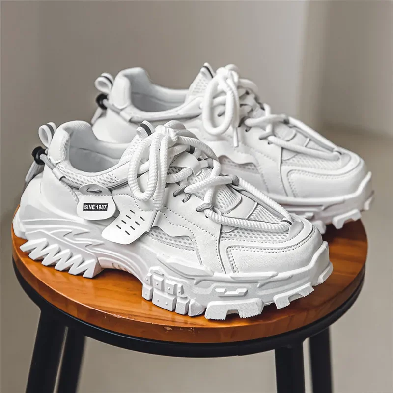 Luxury Spring and Autumn Men's New Comfortable and Breathable Casual Shoes Korean Fashion Trend Versatile Student Sports Shoes