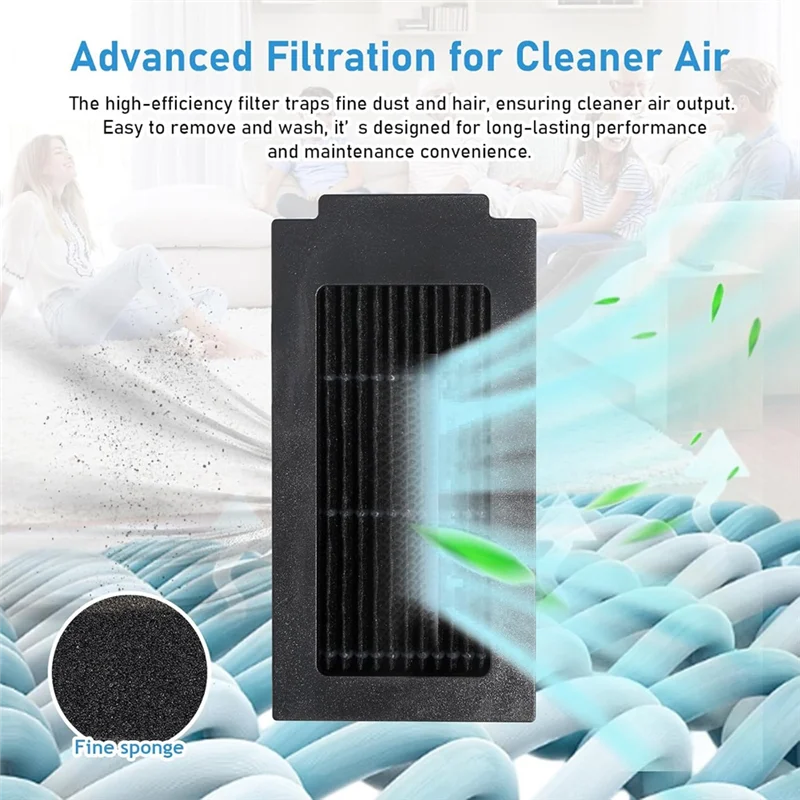 ملحقات كنس الروبوت A88X لمجموعة ملحقات المكنسة الكهربائية Ecovacs Deebot T50 Pro Omni