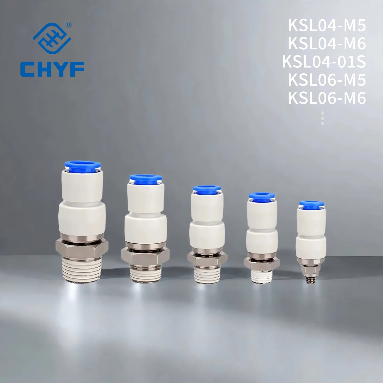 

SMC-type KSH KSL Series Rotary One-touch Fittings Standard Type/High Speed Type KS/KX Series