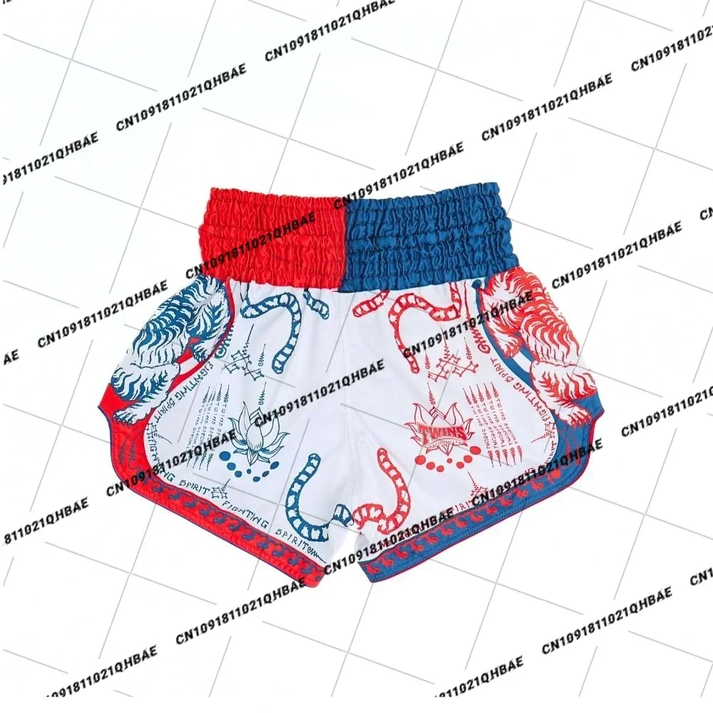 Neue Twins Special [Tbs-Yant] Muay Thai Boxshorts für Männer und Frauen, achteckige MMA-Trainingsshorts für den Käfig und Fitness-Sportshorts ﻿ – Detail 3