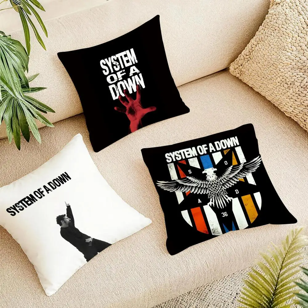 Alt Band System of a Down Cushion Cover Short Plush Pillowcase, Washable Wrinkle Resistant Cover for Bedroom Gift
