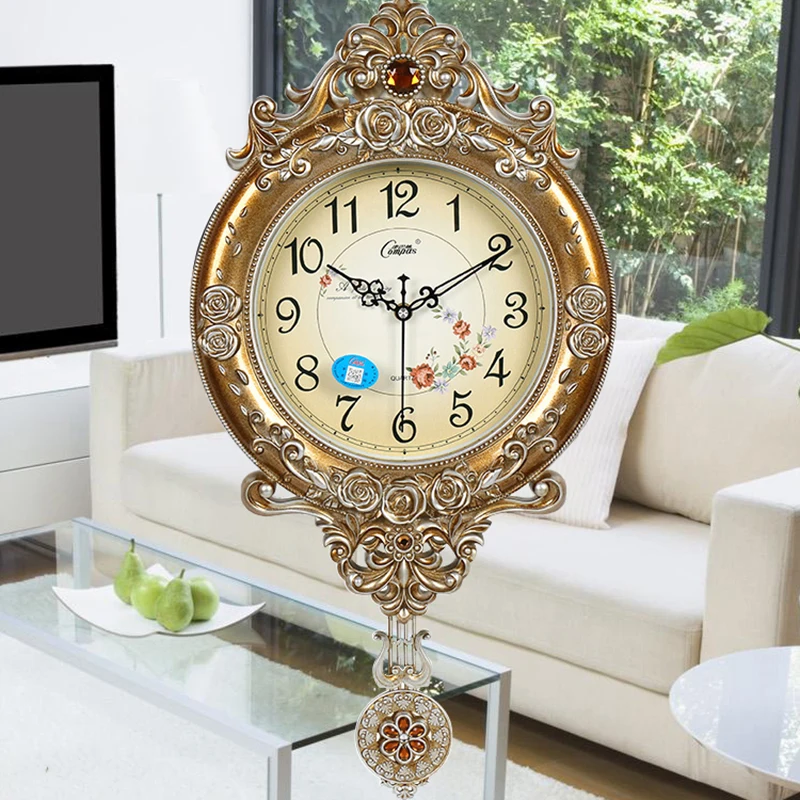 Round Modern Wall Clock Digital Golden Nordic Design Luxury Wall Clock Fashion Reloj Pared Decorativo Home Decorating Items