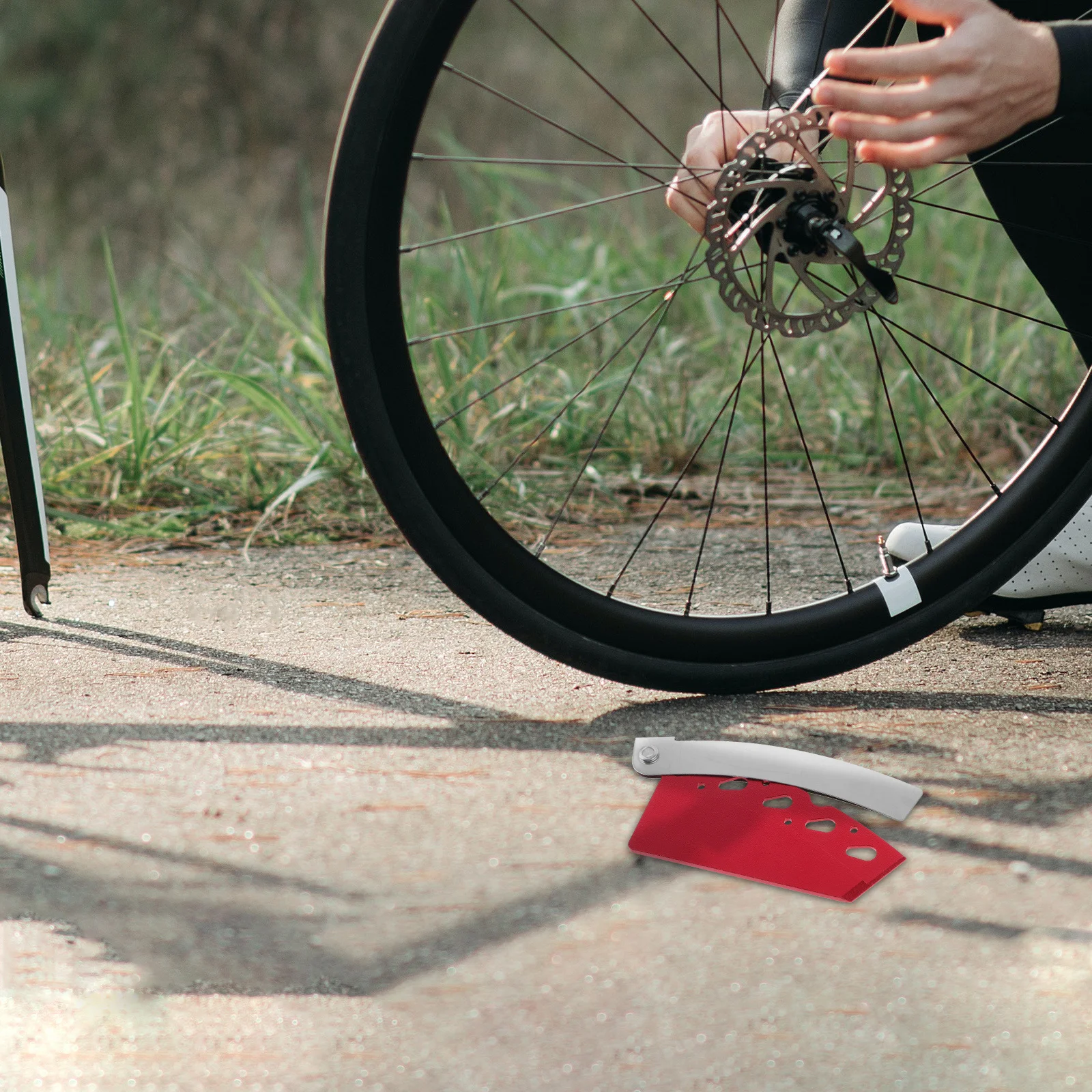 

Bike Disc Brake Pad Metal Mountain Bicycle Replacement Cycling Brake Block for Road Bike Long Distance Off-Road Use