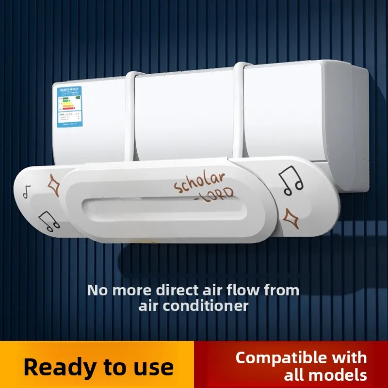 adjustable-wall-mounted-air-conditioner-windshield-customizable-air-outlet-grille-versatile-durable-heat-insulation-panel
