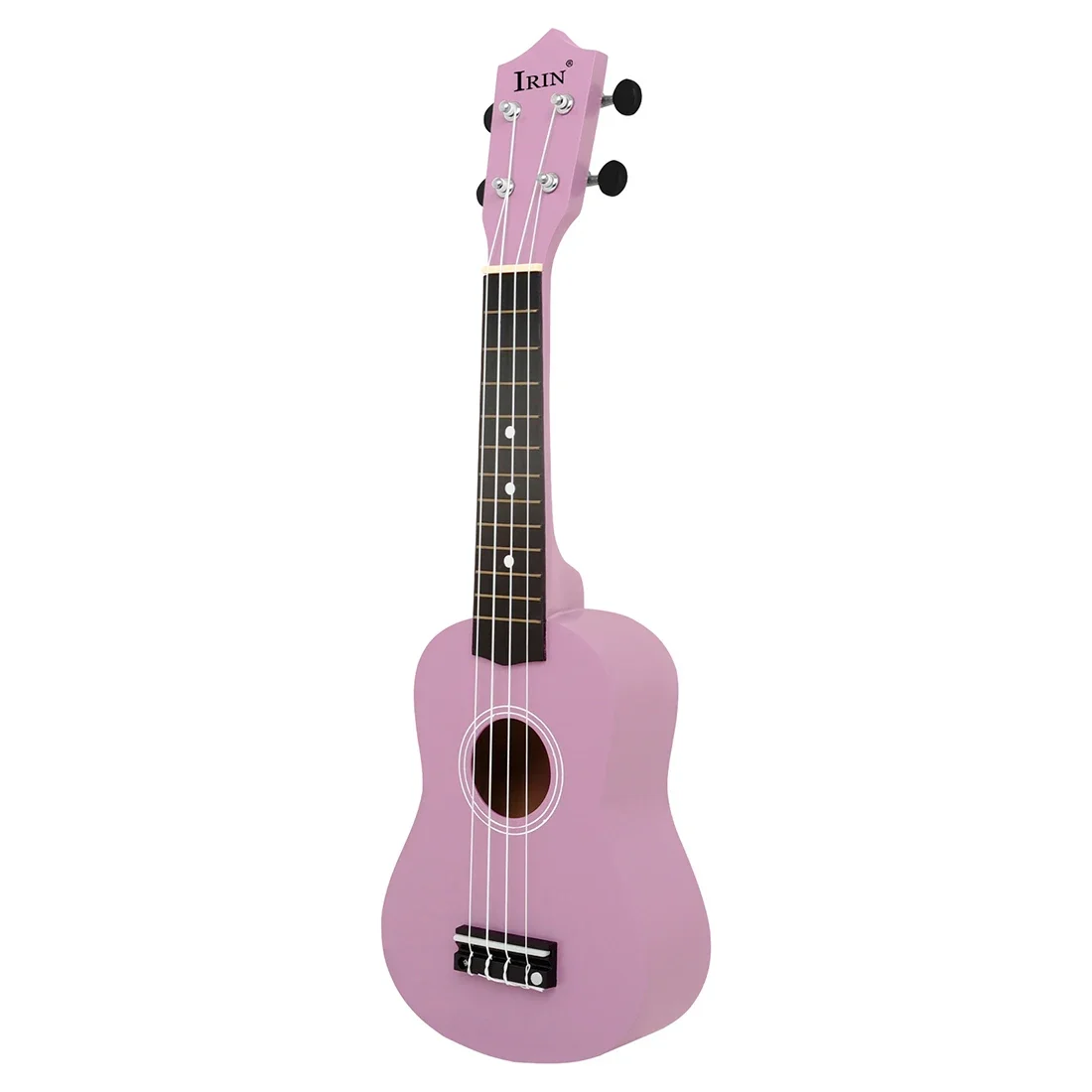 IRIN Ukulele 21 Inch Beginner Ukulele Basswood Mini Guitarra 4 Strings Pink Ukulele Guitar Musical Instrument for Girl Gifts