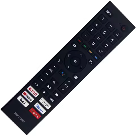 ERF3F80H remote control compatible with Hisense TV A6 Series 43A 50A 55A 60A 70A 75A6A 50U6G 55U 65U No voice function