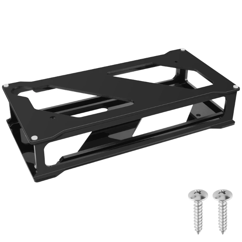 CORA Desk Dock Holder for WD19, WD19S, WD19DC, WD19DCS, WD19TB, WD19TBS, and WD22TB4, Acrylic Stand with Slot Frame for Wall or