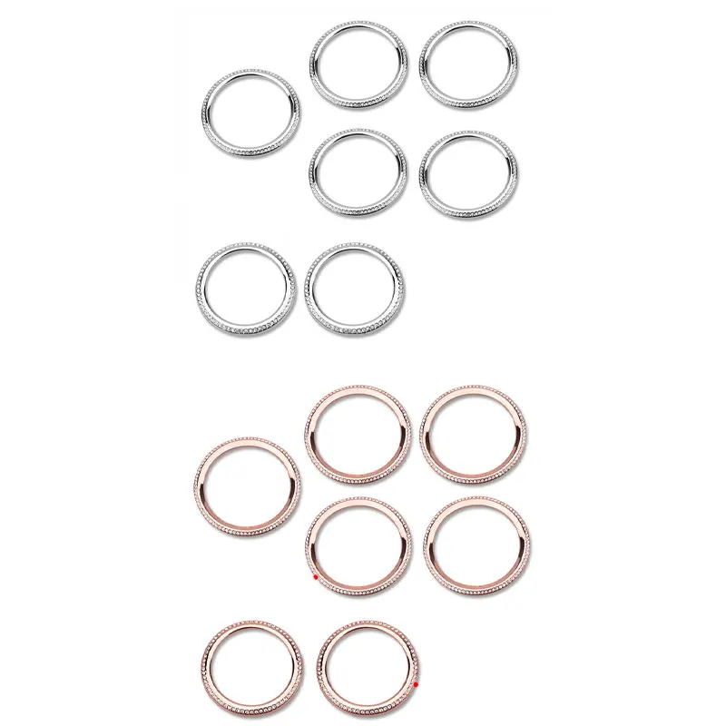 

For Mercedes Benz A B GLA CLA GLB Class W177 W247 X247 C118 H247 Air Conditioner Outlet Vent Crystal Trim Ring Diamond Sticker