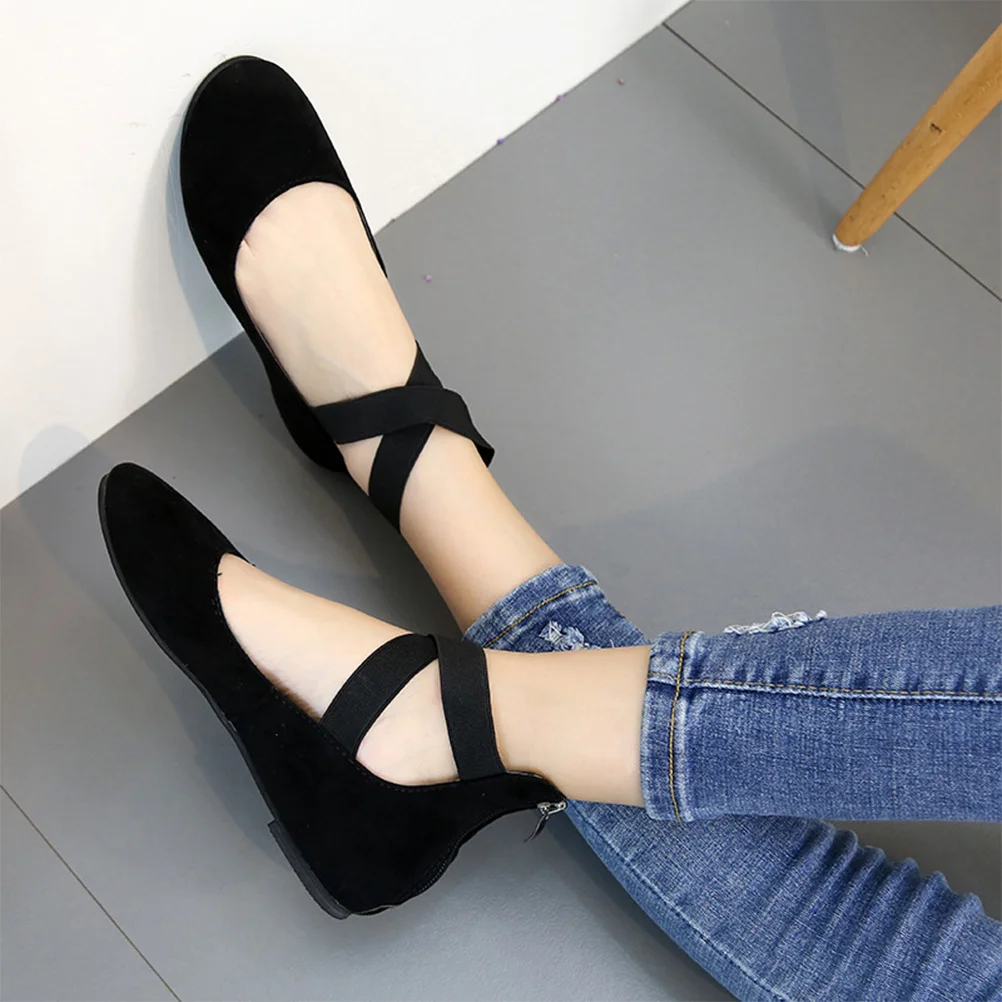 1 par de mocassins respiráveis femininos sapatos casuais sola plana moda quatro estações confortáveis antiderrapantes elegantes namoro