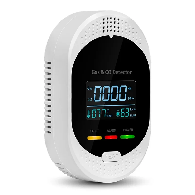 

Carbon Monoxide Detector High Accuracy Combination Plug-In with Temperature & Humidity Monitoring US Plug