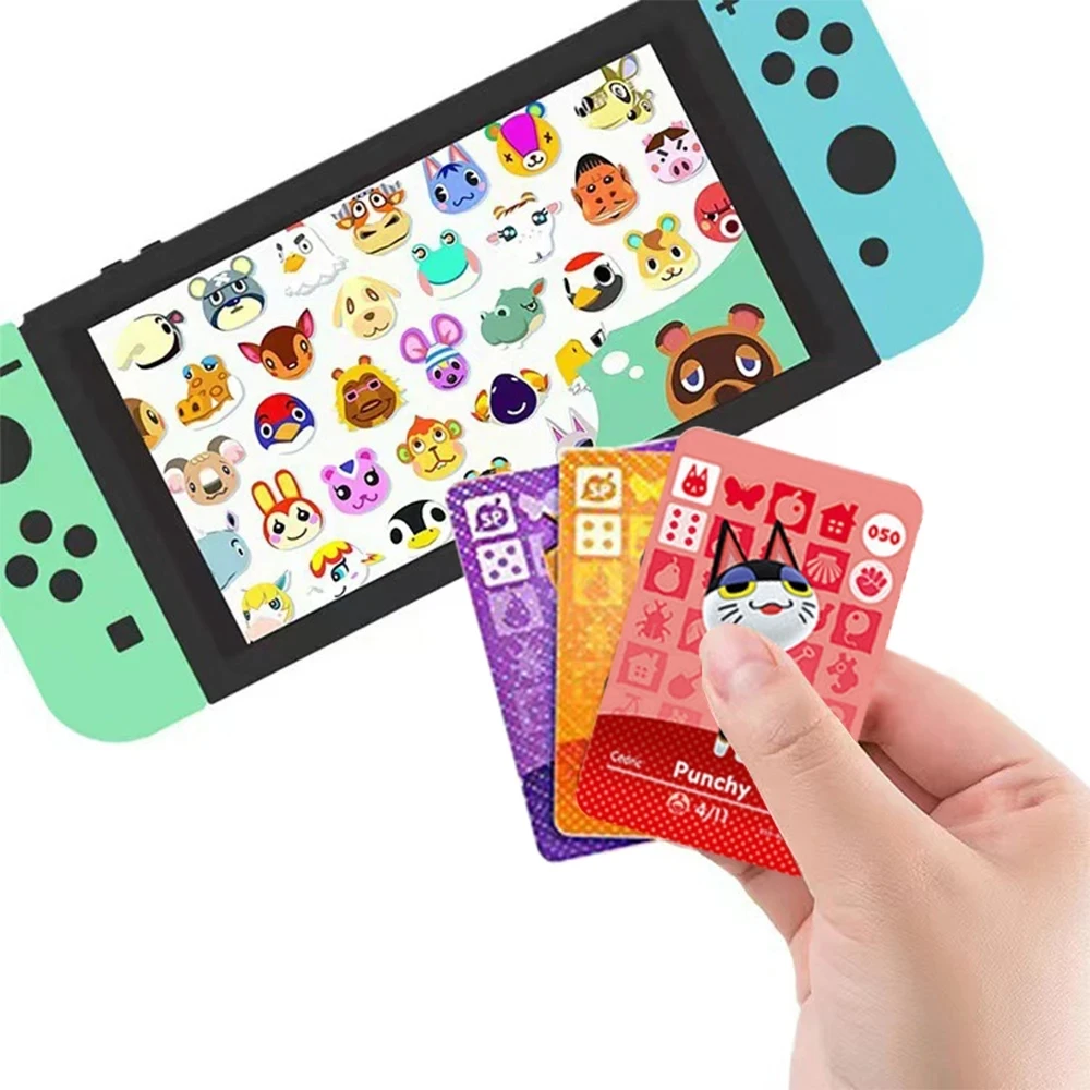 Karta Animal Crossing New Horizons do gier NS Amllbo Switch/Lite Card NFC Karty powitalne Seria 1 (001 do 037)