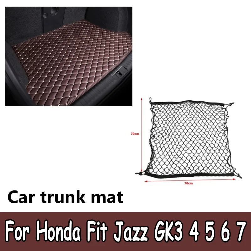 

Коврики для багажника автомобиля для Honda Fit Jazz GK3 4 5 6 7 2014 2015 2016 2017 2018 2019 2020 специальный коврик для багажника автомобильные аксессуары