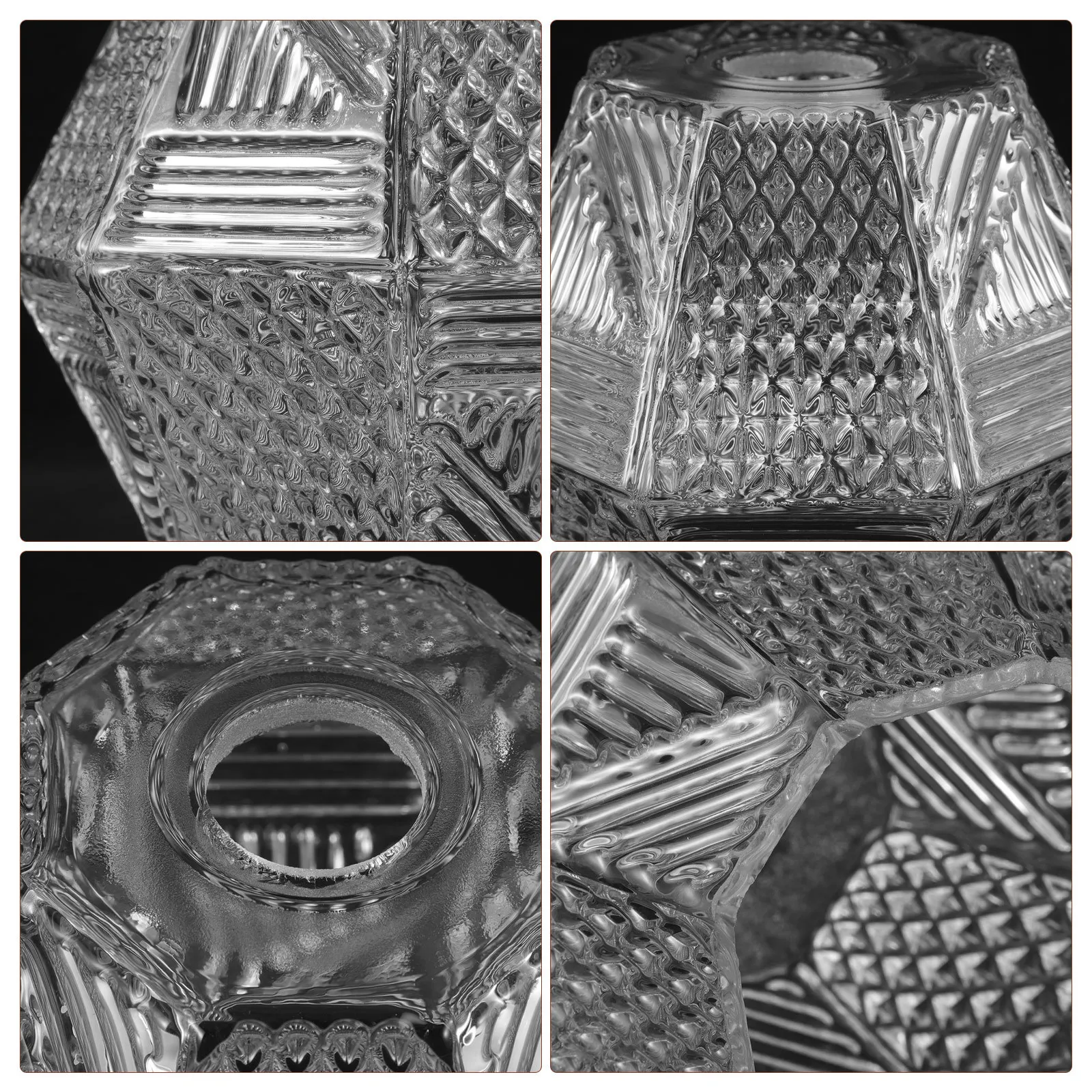 

Стеклянный потолочный подвесной светильник, прозрачный сменный абажур, декоративный абажур для дома, отеля, ресторана, современный