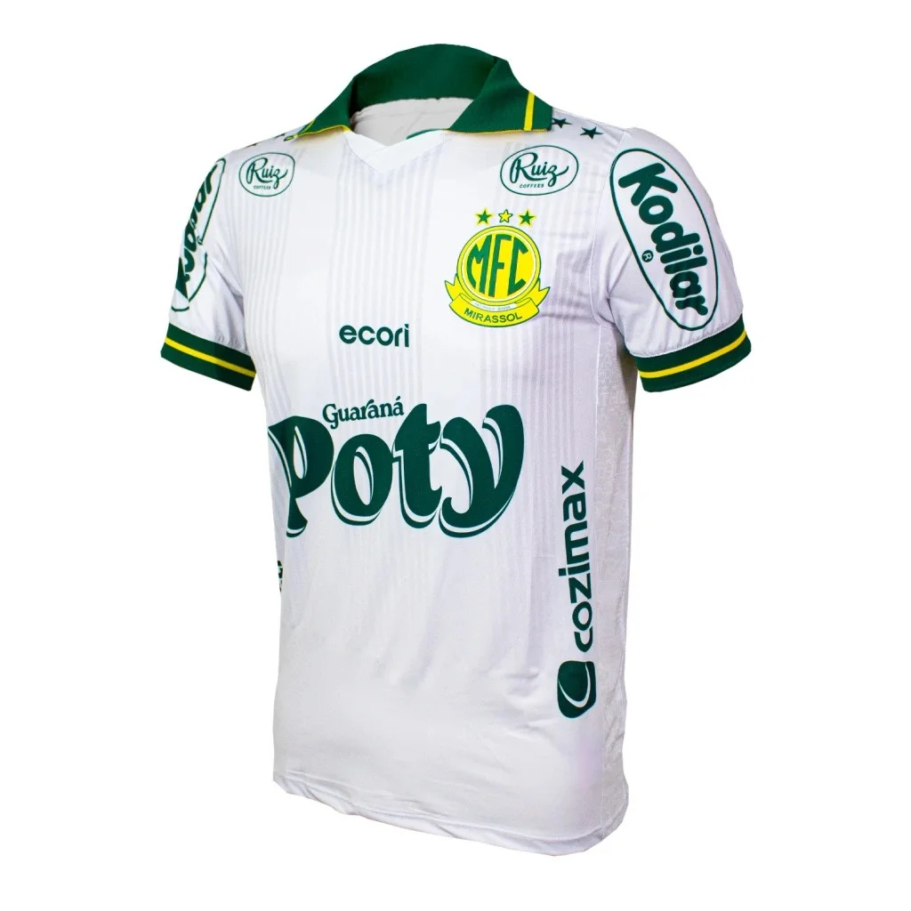 2026 Brasilien Mirassol 3D-Druck Fußballtrikot Herren Atmungsaktives Schnelltrocknendes Kurzarm-T-Shirt Familien-Partnerlook – Detail 4
