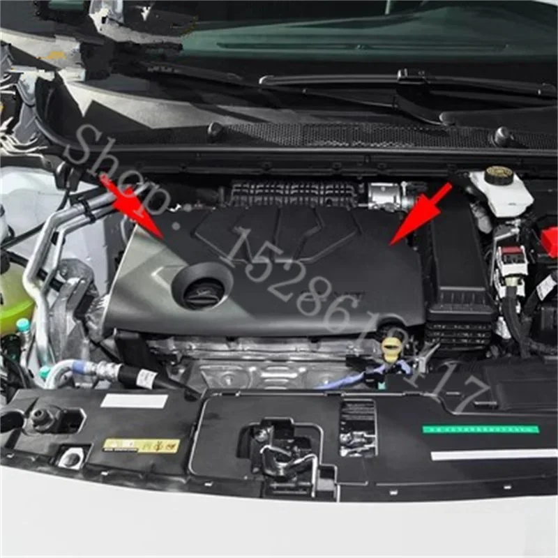 

for Peugeot 308 408 1.6 1.8 ABS engine hood decoration protection dust and sound insulation cover Car Styling