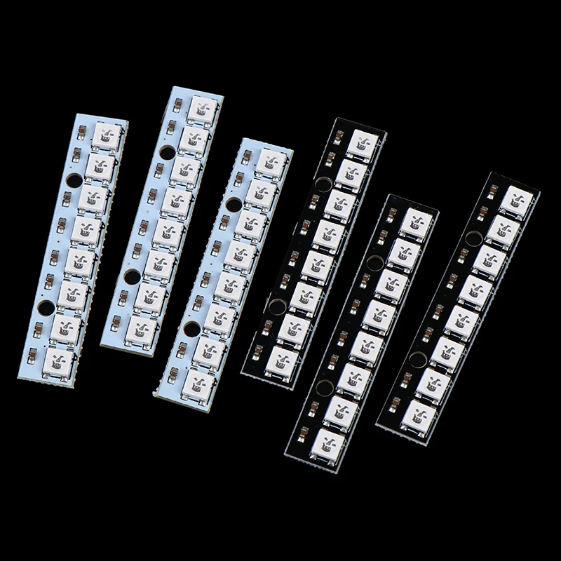 New#WS2812 5050 8Bit RGB LED Module Built-In Full Color-Driven Development Board For DIY Electronics