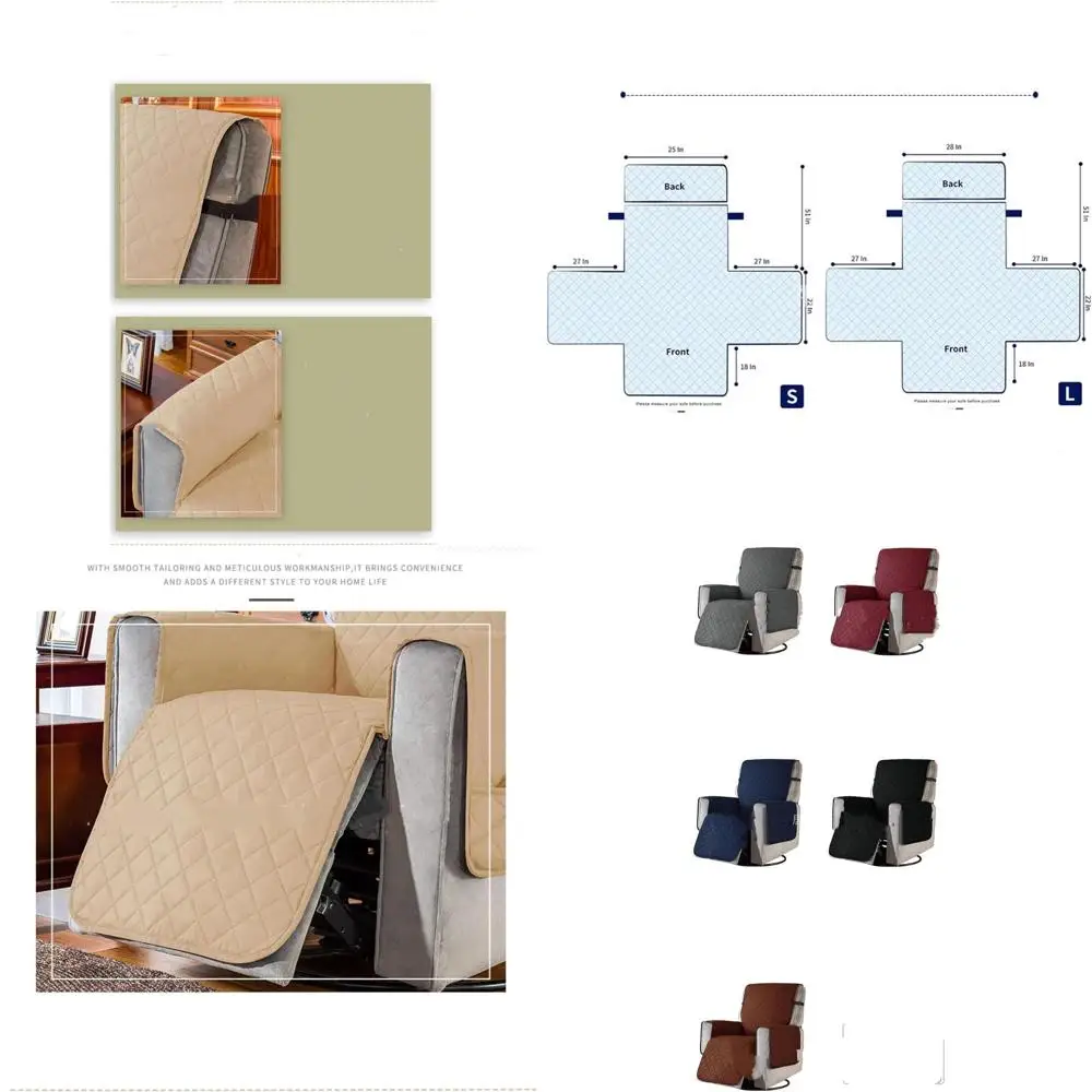 

Универсальный чехол для дивана с водонепроницаемой и защитой от пятен для домашних животных и повседневного использования