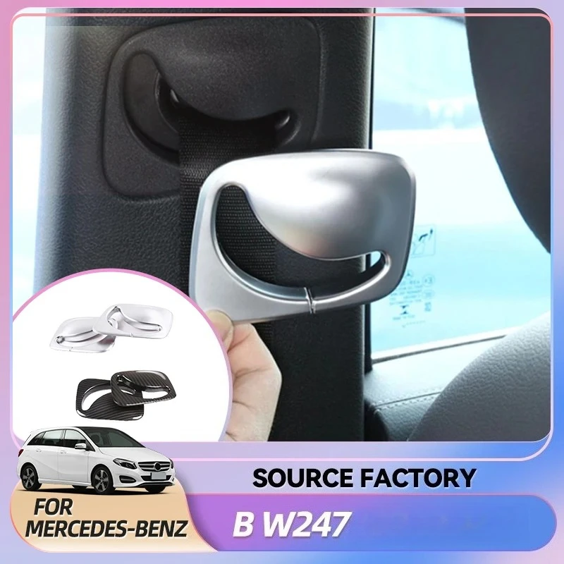 Sitz Sicherheitsgurt Trim Abdeckung Für Mercedes Benz B Klasse W247 2020-2022 Auto Sitz Sicherheit Gürtel Schnalle Dekoration Abdeckung auto Zubehör