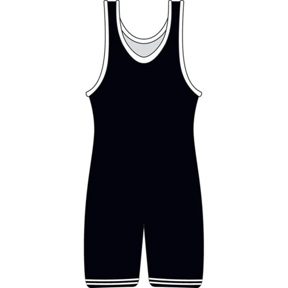 Pro Mens Sleeveless Classic Wrestling Singlets Suit Boxing Skinsuit Weightlifting Clothing Gym Training Wrestling Match Tights