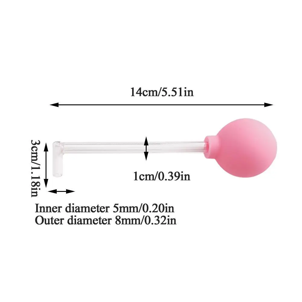 Tonsil Stone Remover Tonsil Stone Removal Tool Right Angle PVC Suction Ball Reduce Bad Breath Throat Suction Tube Mouth Cleaner