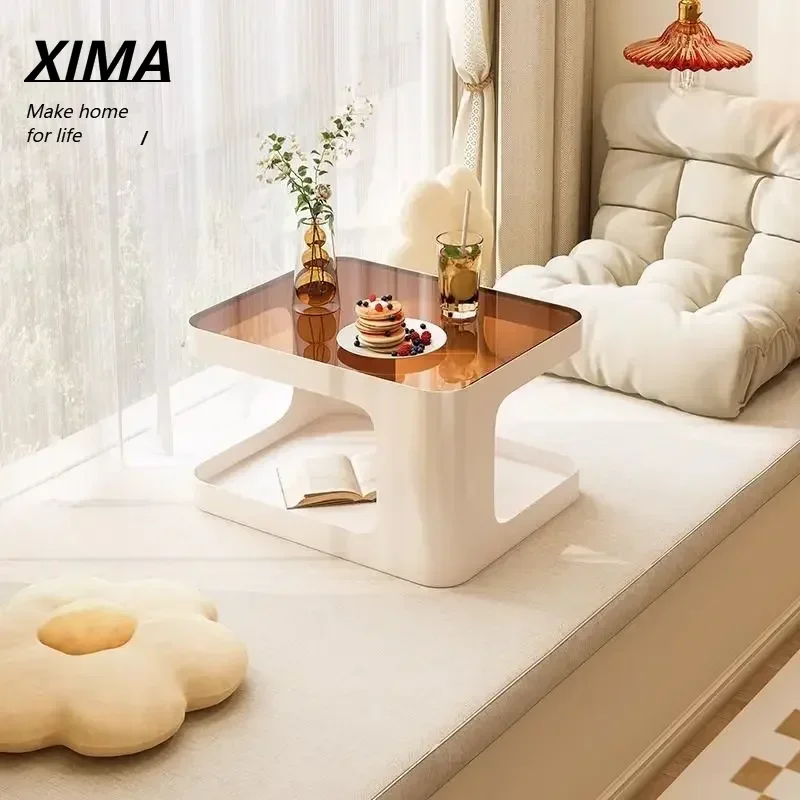 Bay Window Sill Small Table Cream Style Tatami Small Coffee Table Bedroom Bed Study Low Table Coffee Tables Home Furniture