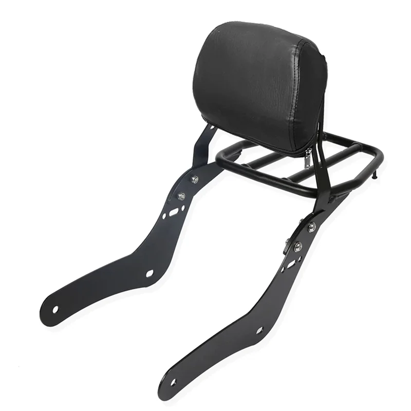 

AU34-Motorcycle Rear Backrest Luggage Rack Rear Passenger Sissy Bar Backrest Rear Passenger Backrest For Honda Black