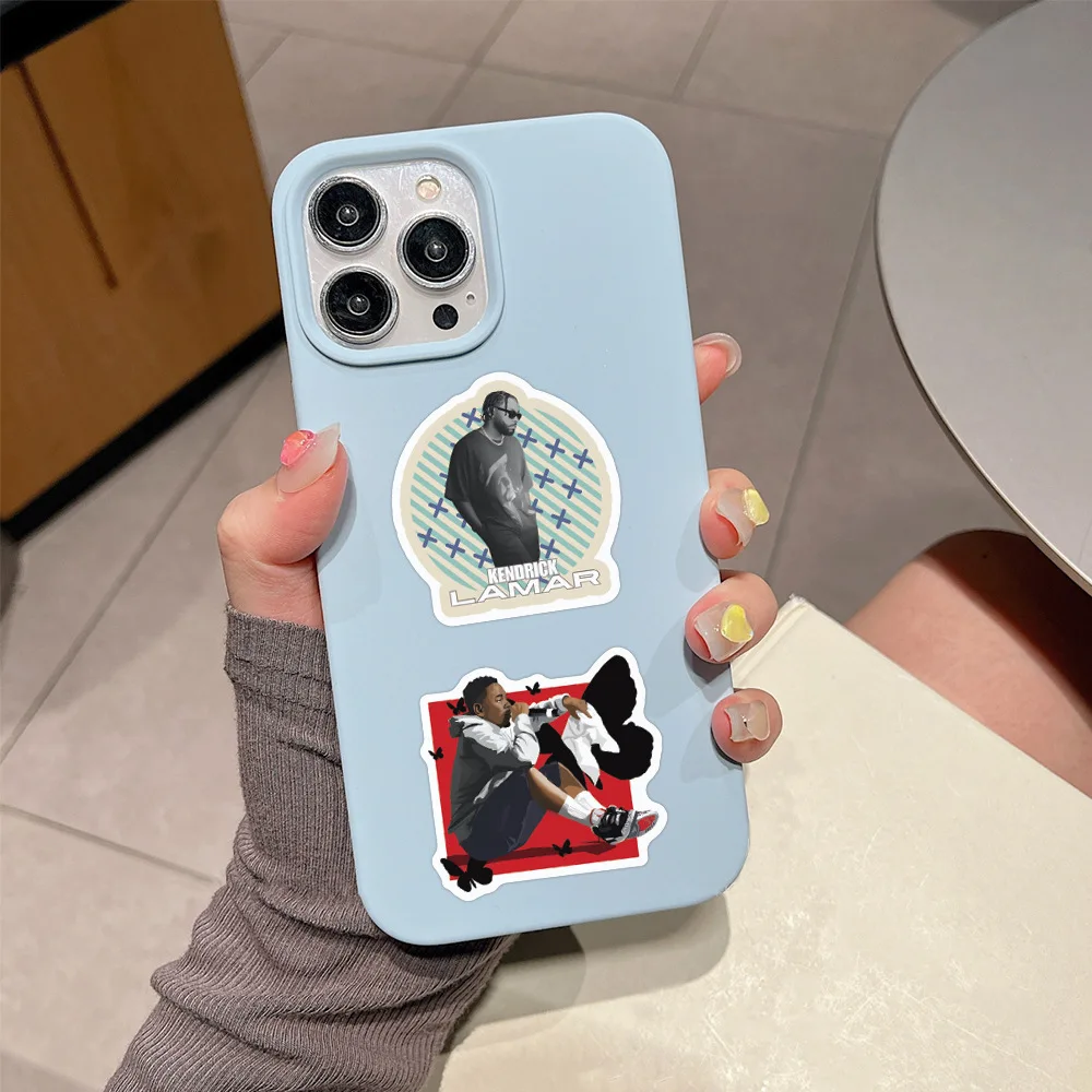 สติกเกอร์ Kendrick Lamar แร็ปเปอร์ นักร้อง 10/55 ชิ้น กันน้ำ ลายกราฟฟิตี้ ของเล่นตกแต่ง สำหรับสเก็ตบอร์ด โทรศัพท์ กีตาร์ ของขวัญ
