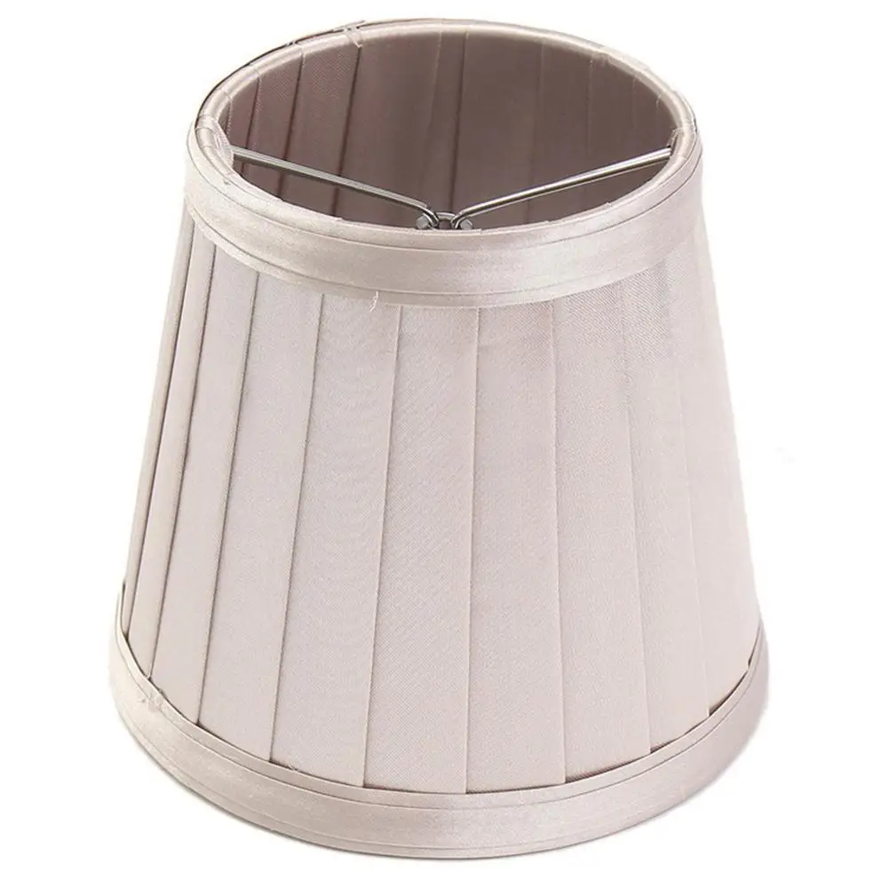 Stylish Pretty Cloth Lampshade Pleated Lamp Cover Ceiling Lamp Holder For Dinning Hall Living Room Bedroom Decoration